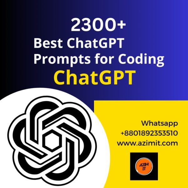 Best 2300+ ChatGPT Prompts for Coding