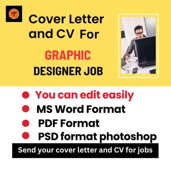 Cover Letter and CV for Graphic Designer