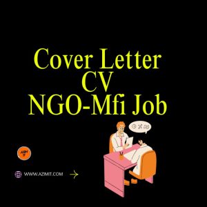 NGO - Microfinance Job CV with Cover Letter